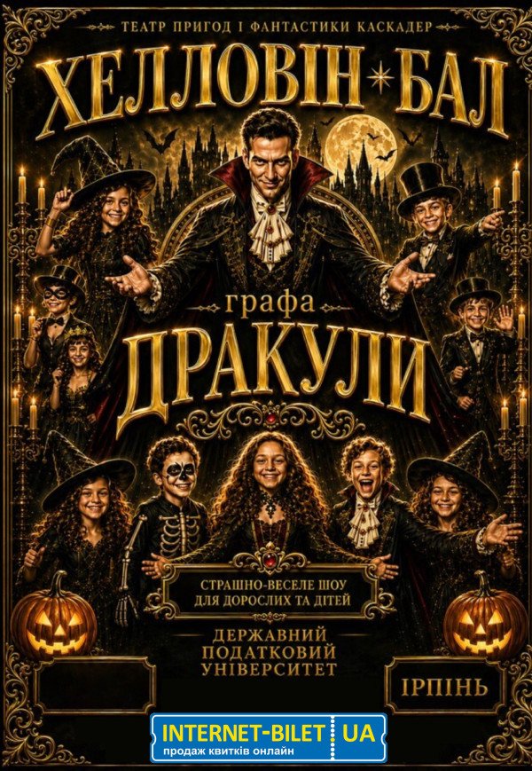 Шоу-спектакль "Хэллоуин-бал графа Дракулы"