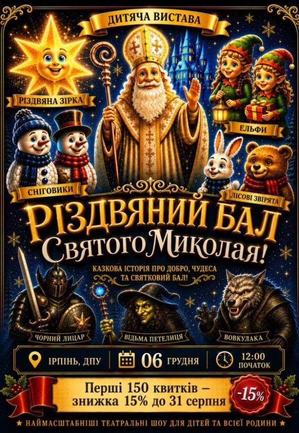 Спектакль "Рождественский бал Святого Николая"